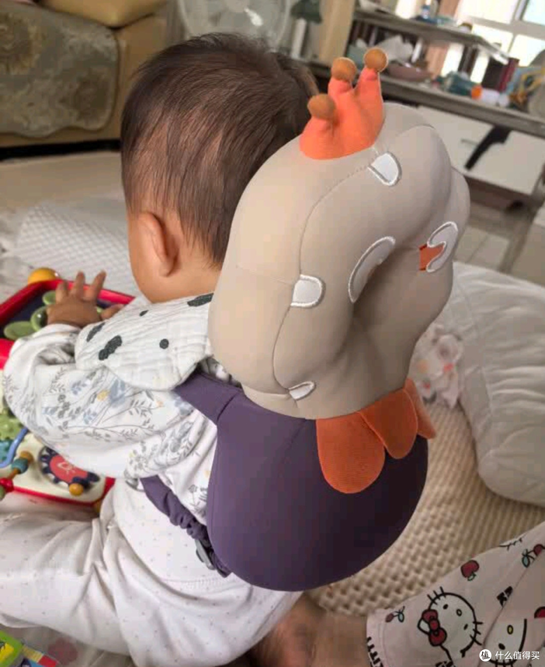 Babycare奥尼克狮子防摔枕：学步期宝宝的"头部小卫士"
