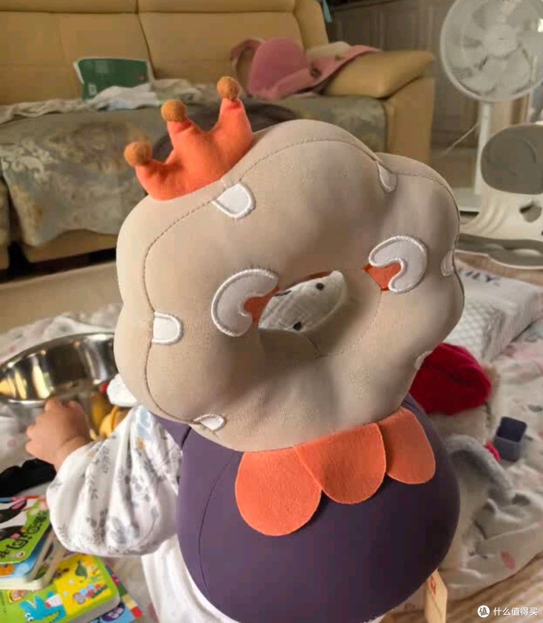 Babycare奥尼克狮子防摔枕：学步期宝宝的"头部小卫士"