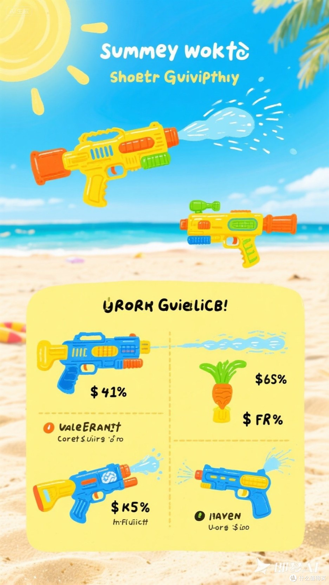 夏日水枪选择指南
