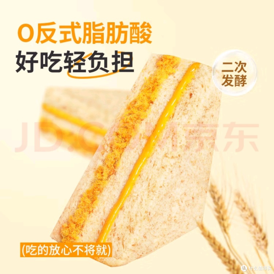 全麦肉松三明治:口感与营养兼备