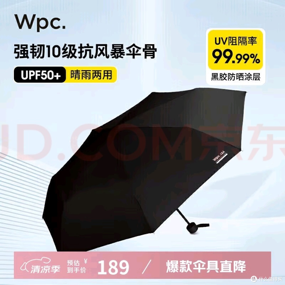 Wpc.抗风暴雨伞:商务出行的晴雨守护