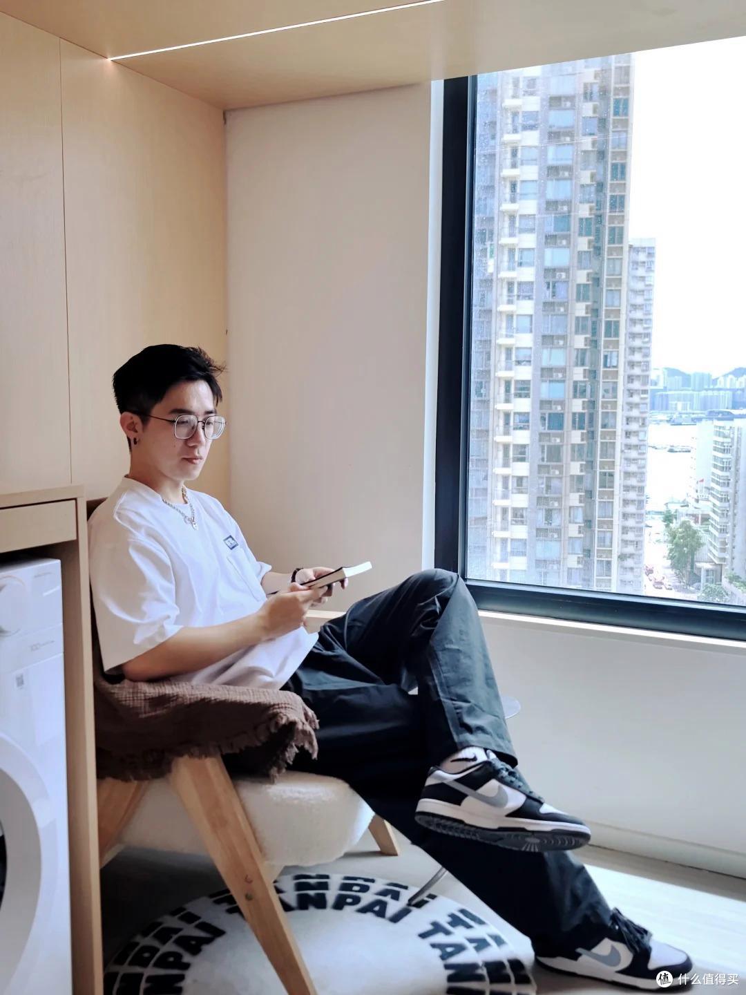 第一次看到香港的房子,12㎡也能有2室2厅,一点都不用拥挤,晒晒