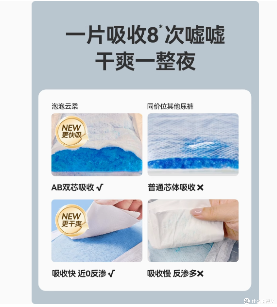 卡比布七彩小裤婴儿尿不湿体验装 4 片,给宝宝贴心呵护