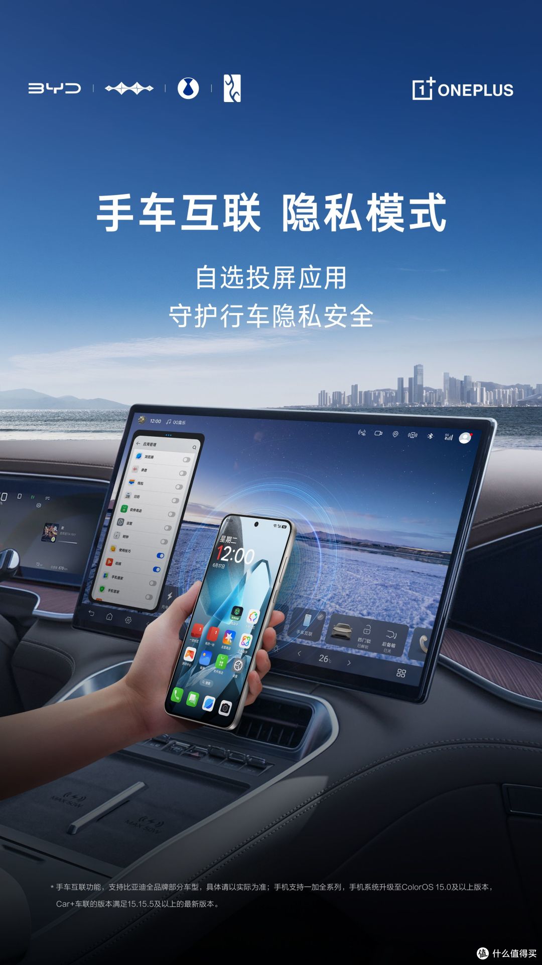 比亚迪联合国内主流手机品牌,共创手车互联智能新场景