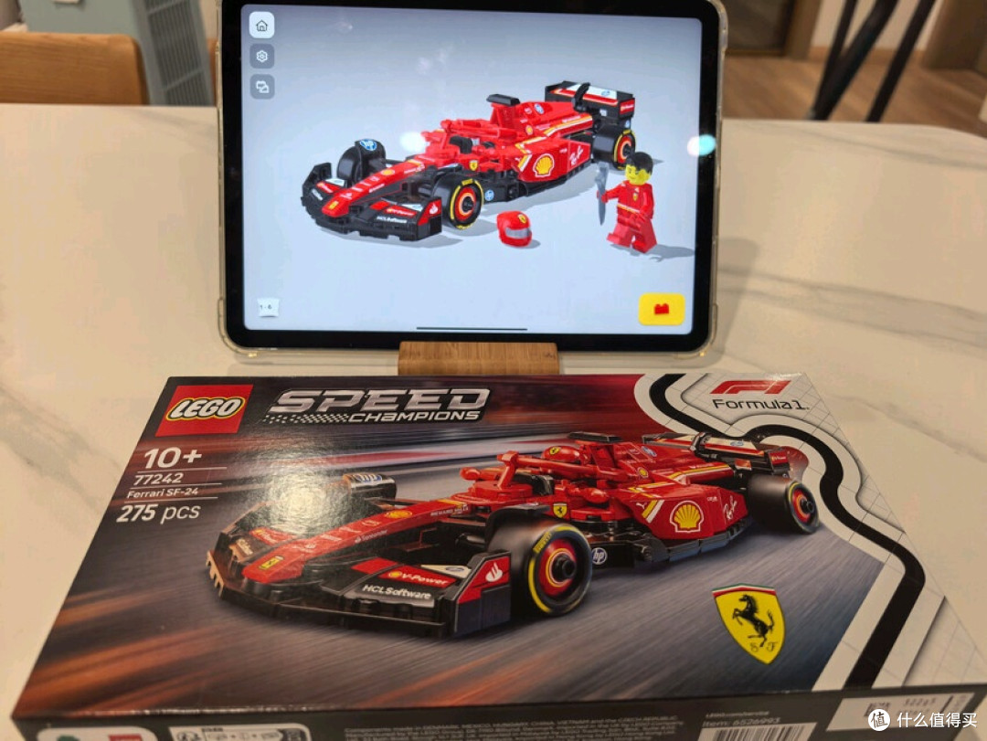 乐高法拉利F1赛车77242:精准与乐趣的平衡之作