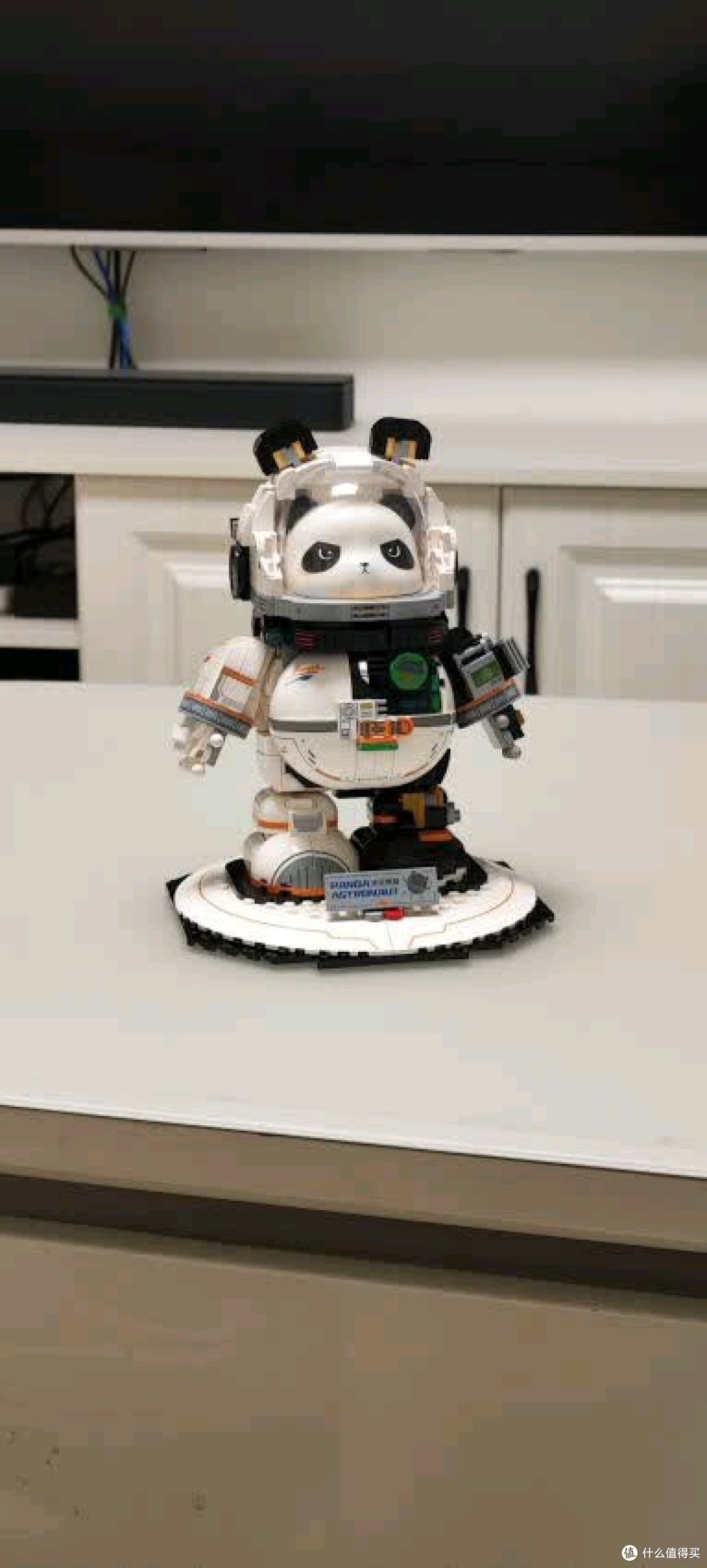 拼出一个会动的太空熊猫机甲!