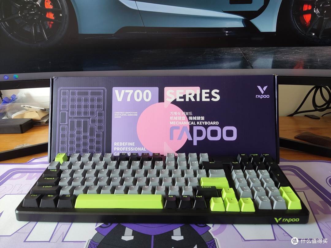 雷柏终于出客制化键盘辣——雷柏V700DIY-98三模键盘评测