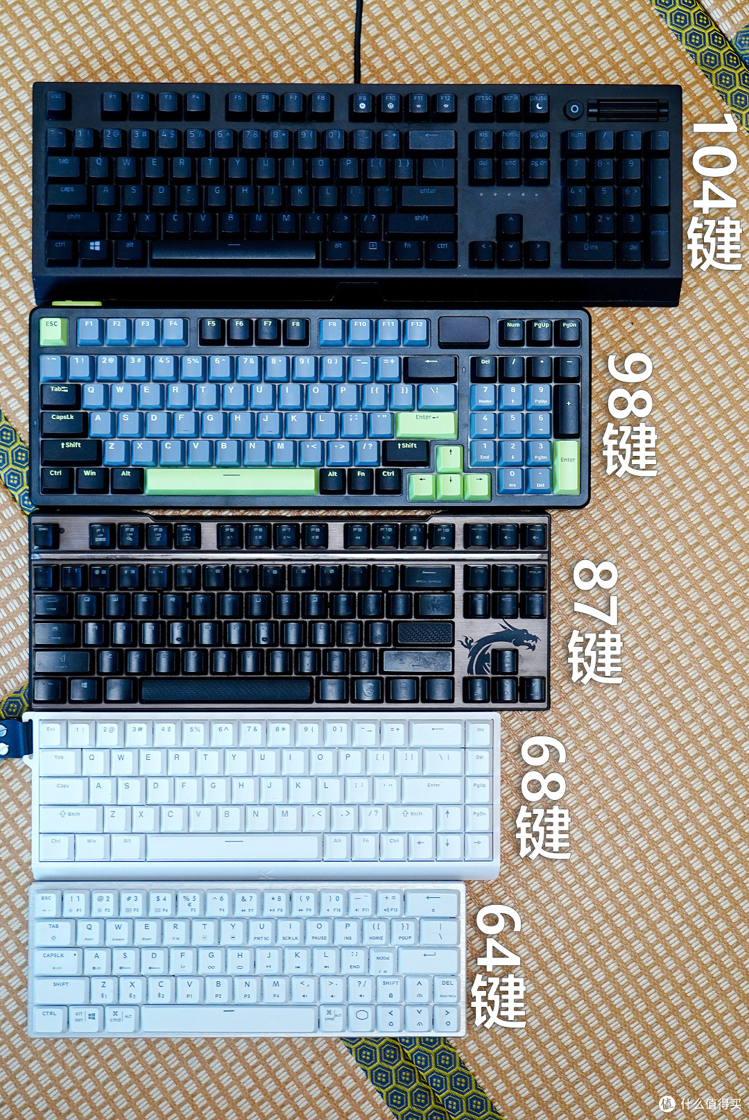 消费降级时代的性价比选择：雷柏V700 DIY-98机械键盘入手分享
