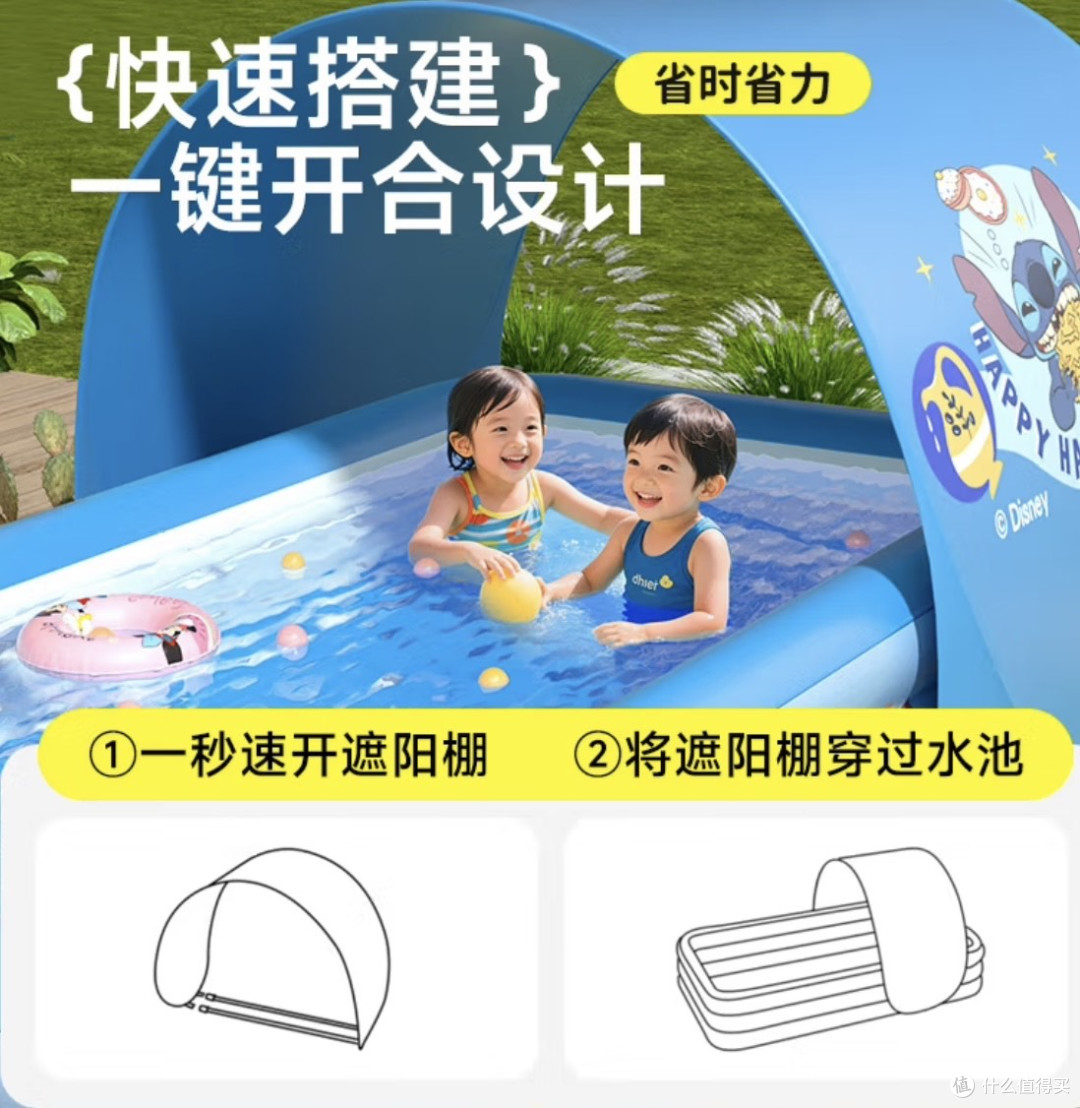 Bestway史迪仔泳池:让娃嗨到忘记自己是谁的夏日神器!🛟