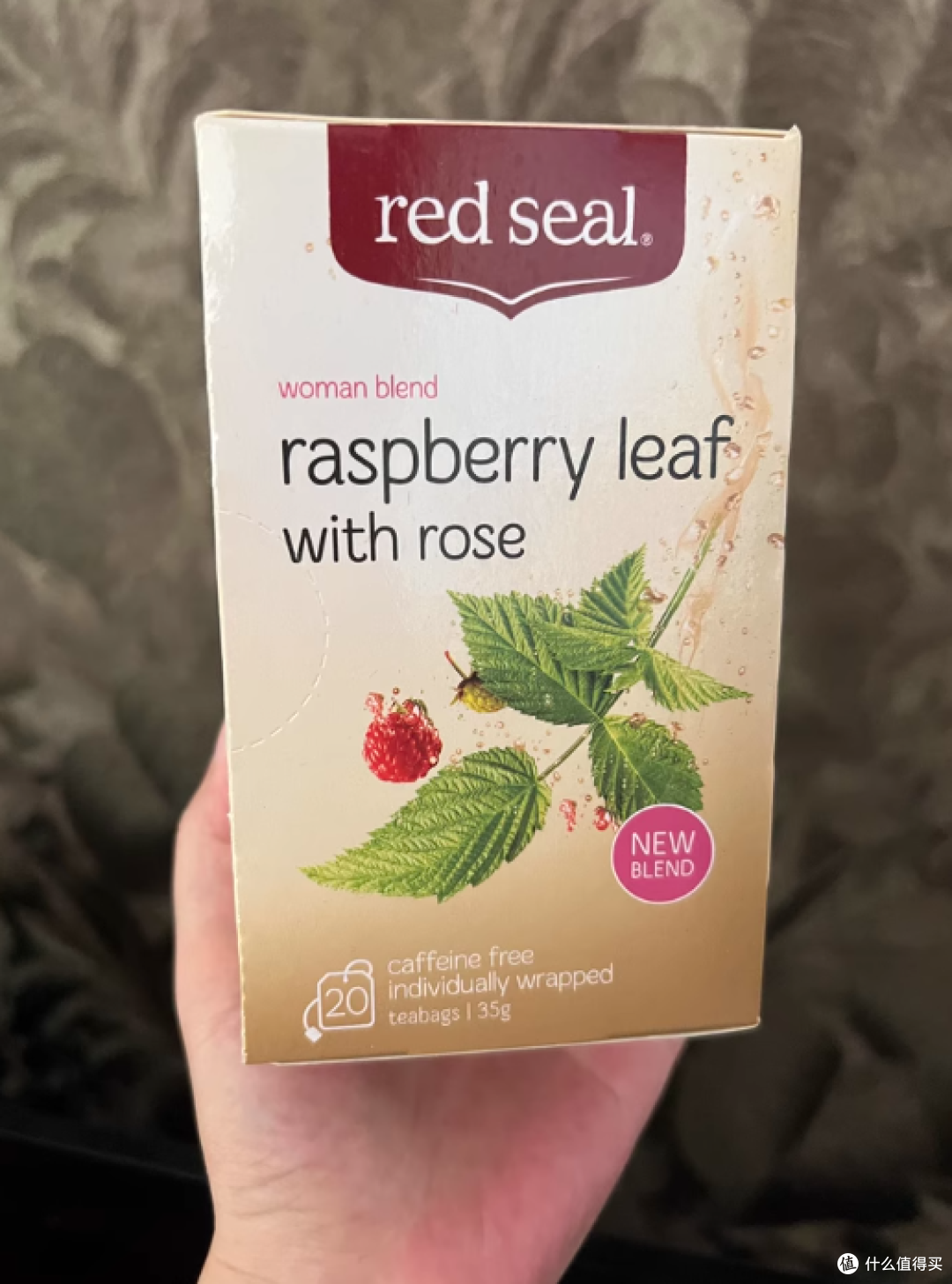 Red Seal 红印覆盆子叶茶 35g / 盒,呵护女性健康的天然之选