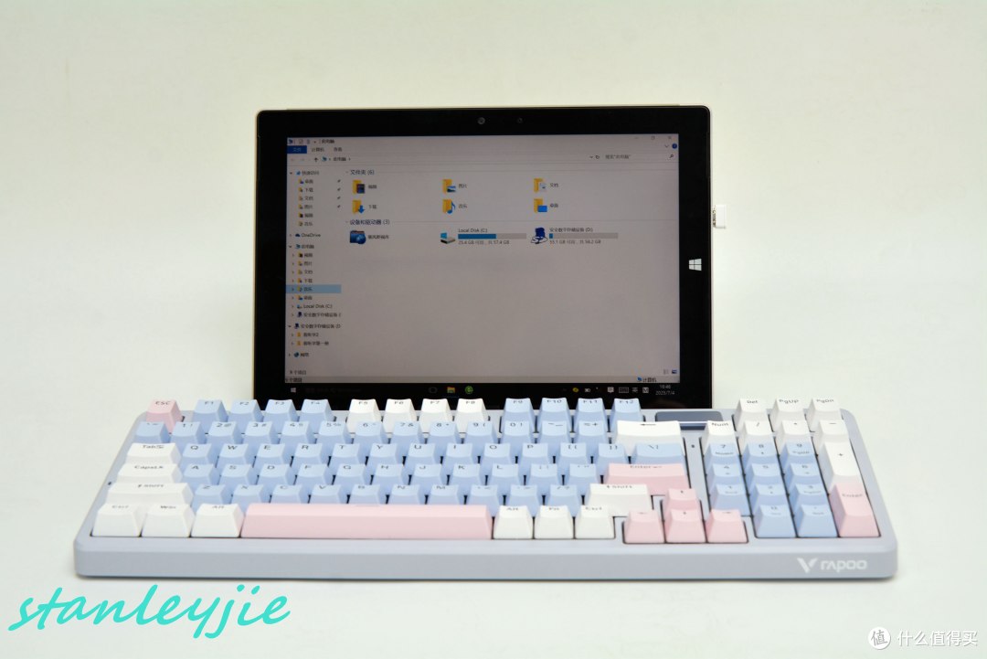 三模客制化,雨滴声与疾速的双重奏 雷柏 V700DIY-98 机械键盘