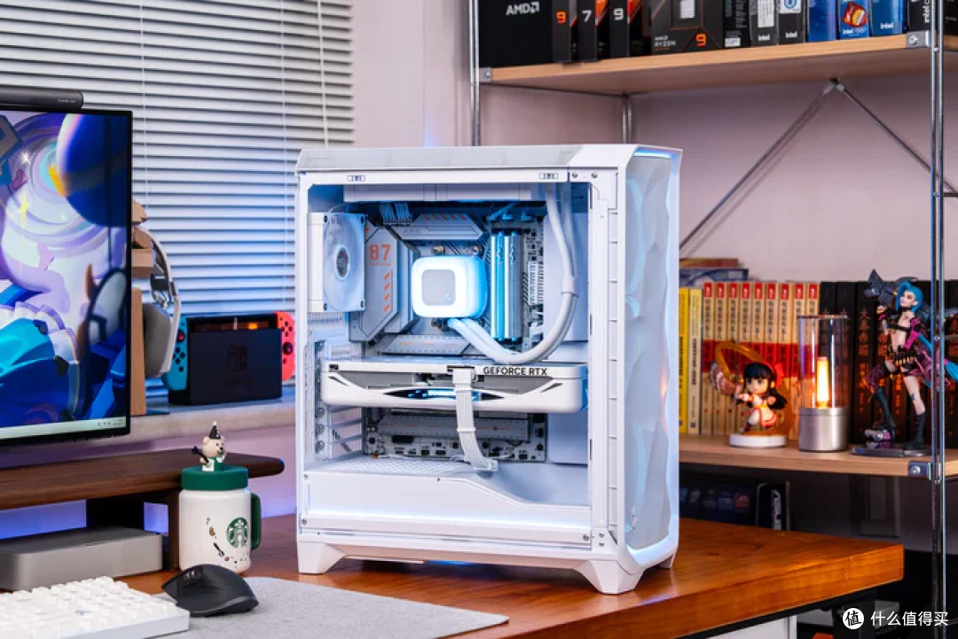 分形工艺Meshify 3+七彩虹X870方舟+影驰5070星曜LUNA装机展示
