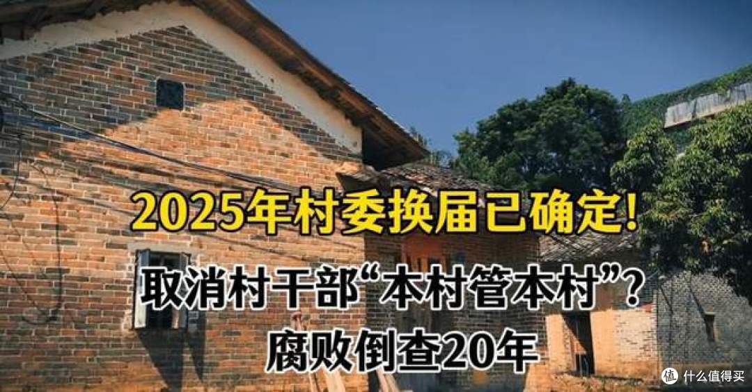 2025年村干部换届定了!村主任年龄设限!这4类人将优先当选!
