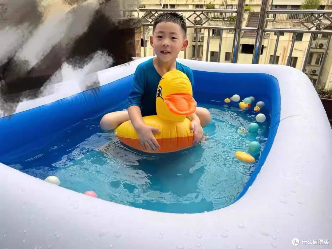 今年夏天最没买错的东西,就是那个充气泳池!