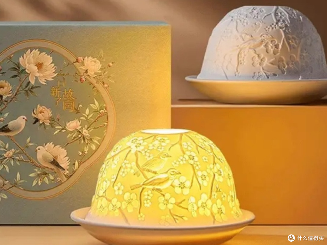 故宫陶瓷小夜灯:提升空间品味
