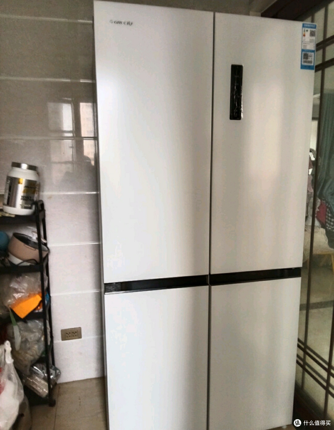 格力云锦雪立方505升冰箱