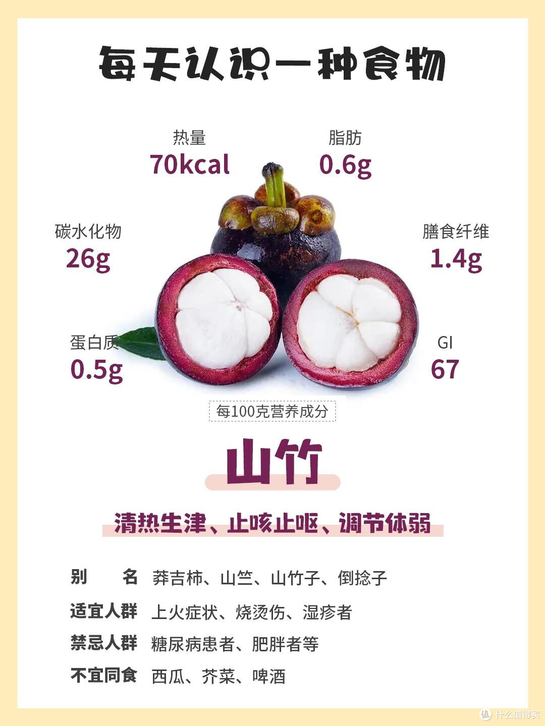 山竹食用禁忌及营养价值