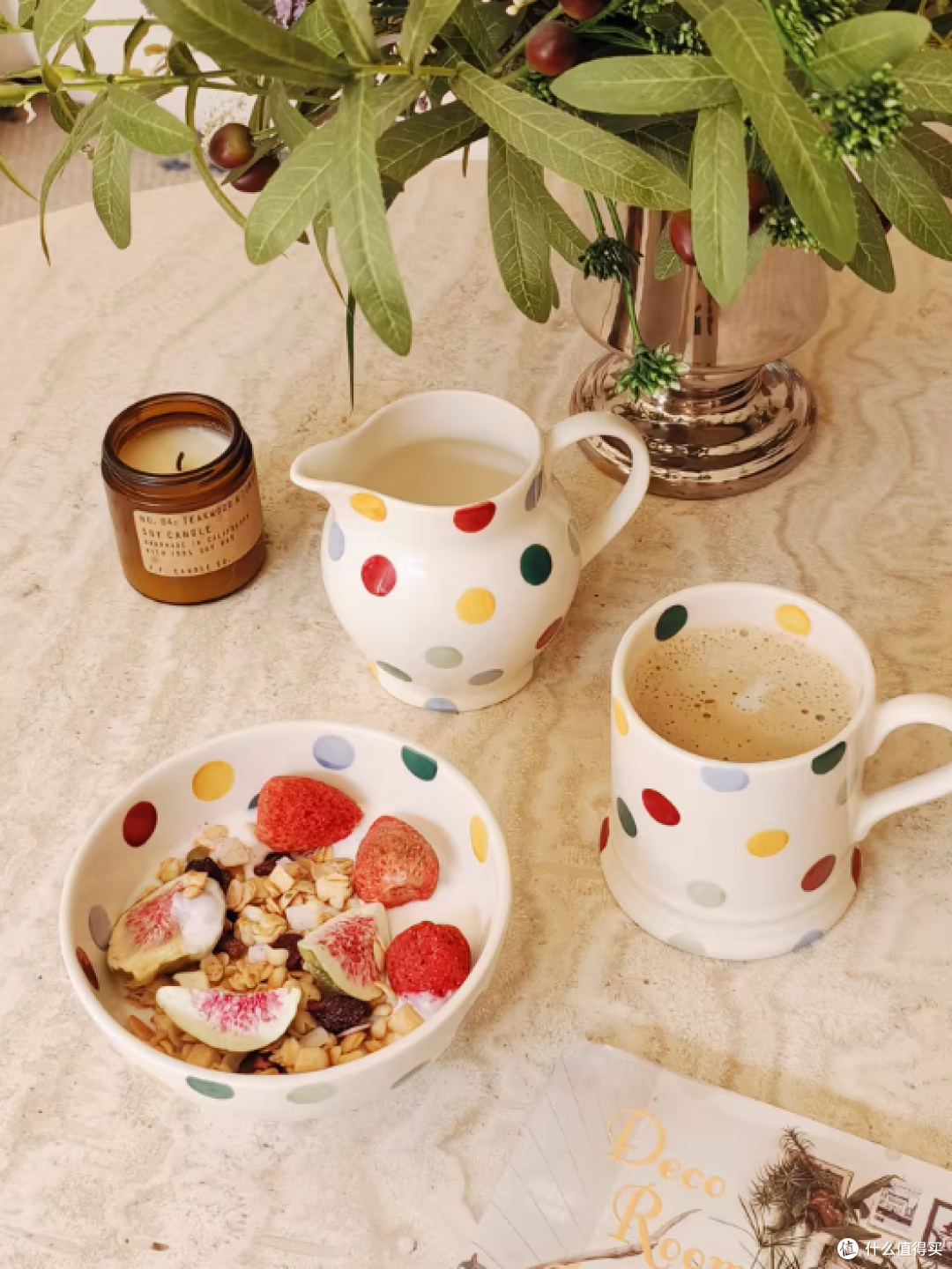 EMMA BRIDGEWATER波点餐具:餐桌上的艺术盛宴
