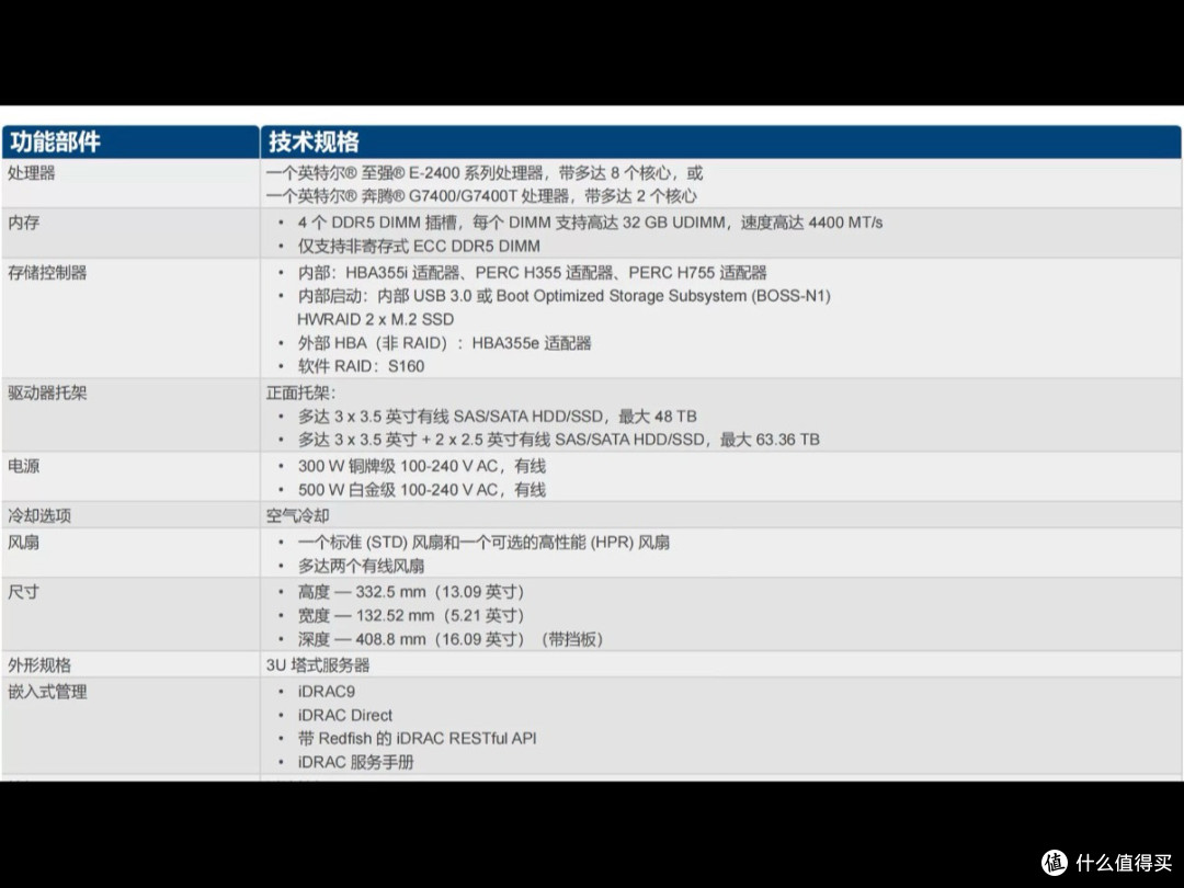 戴尔T160塔式服务器:小巧高效