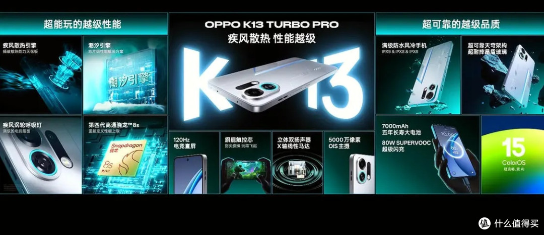 OPPO K13 Turbo系列发布:首发主动风冷技术,售价1799元起