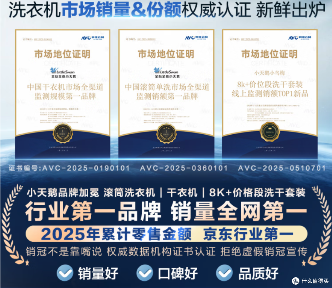 洗衣机小天鹅和海尔哪个好？做了一周功课之后，我决定说点真心话