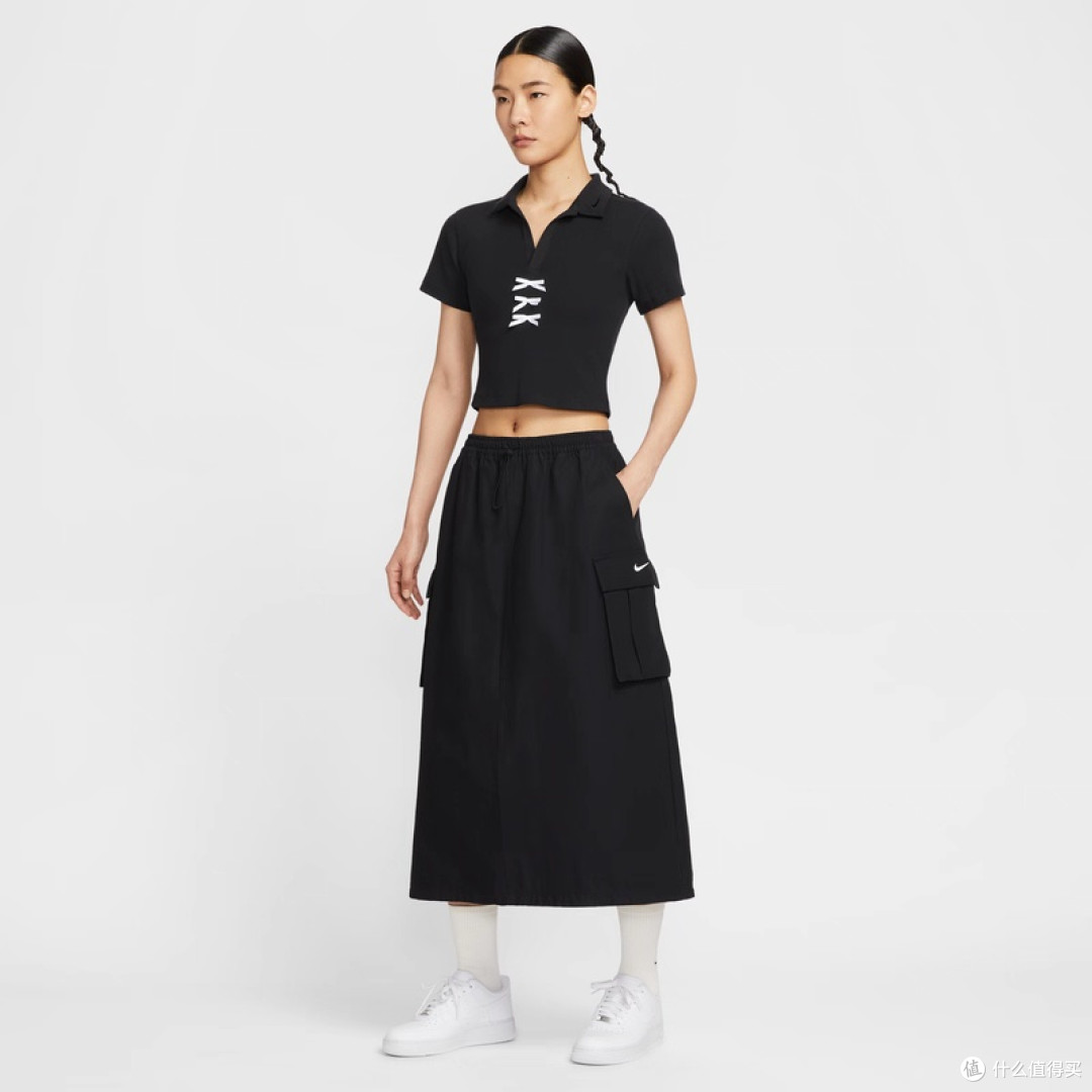 耐克女子POLO秋季新款舒适透气