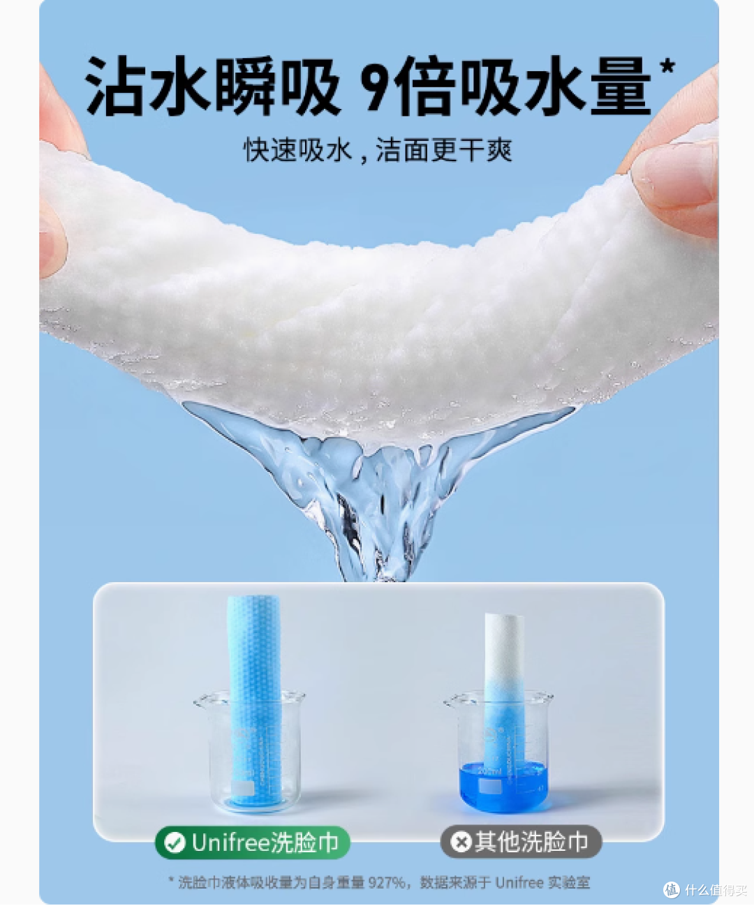 Unifree 一次性洗脸巾 60 抽:干湿两用的护肤清洁神器