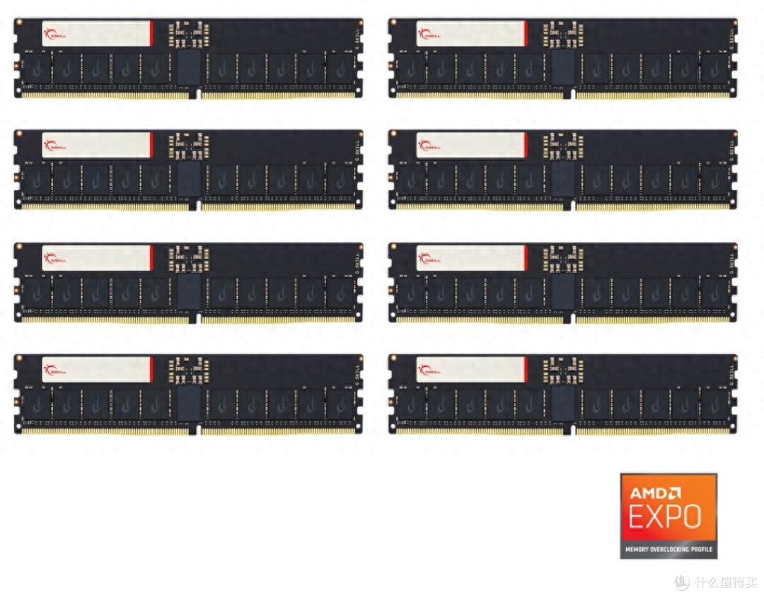 芝奇推T5 Neo DDR5-6400 512GB(64GBx8)超频内存套装