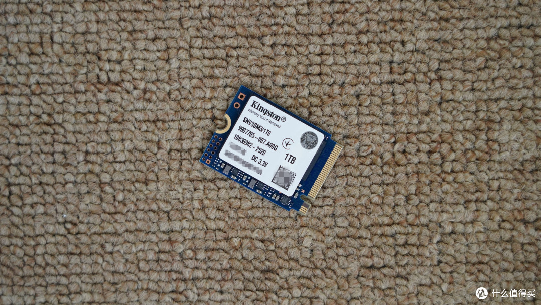 虽然我很小,但我速度很快,Kingston NV3 2230 1TB SSD体验分享