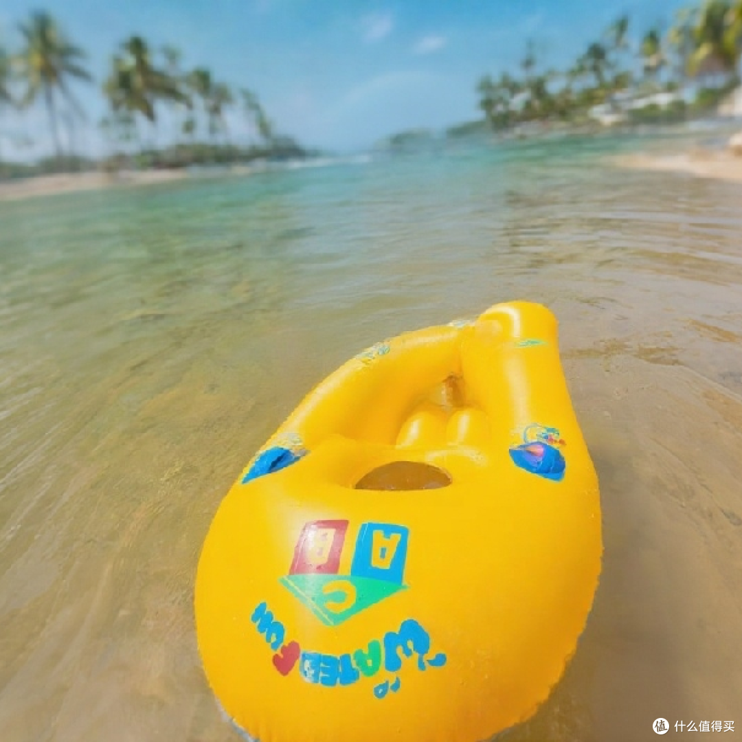 夏日儿童戏水浮排，带把手更安全！