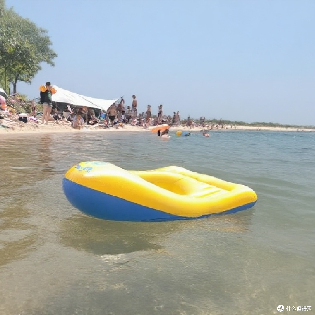 夏日儿童戏水浮排，带把手更安全！