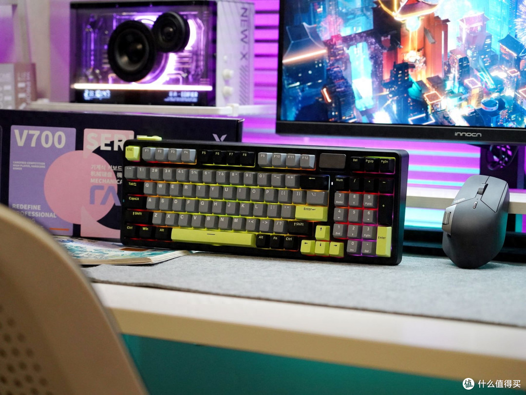 雷柏V700 DIY-98上手综测:盘体选对,客制无忧