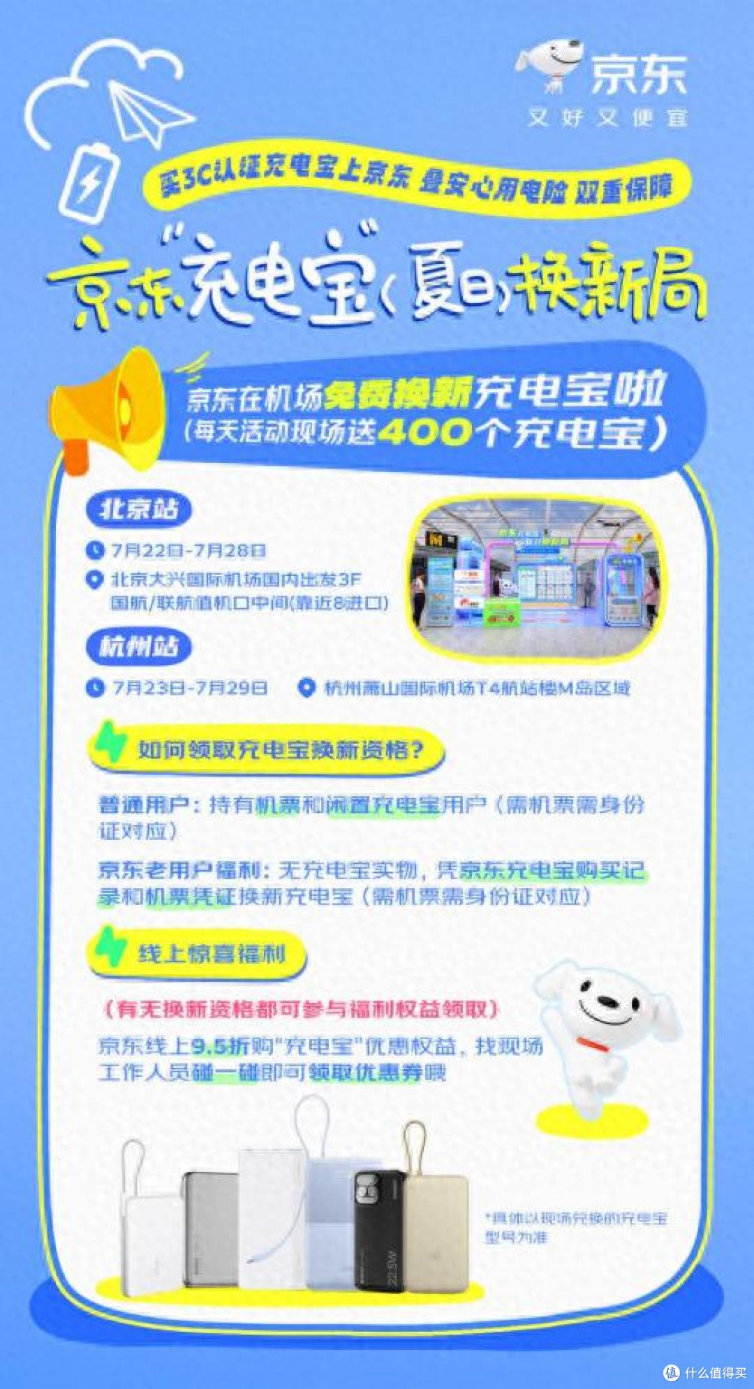 资源循环再利用,CCC安全出行,京东推出充电宝换新局
