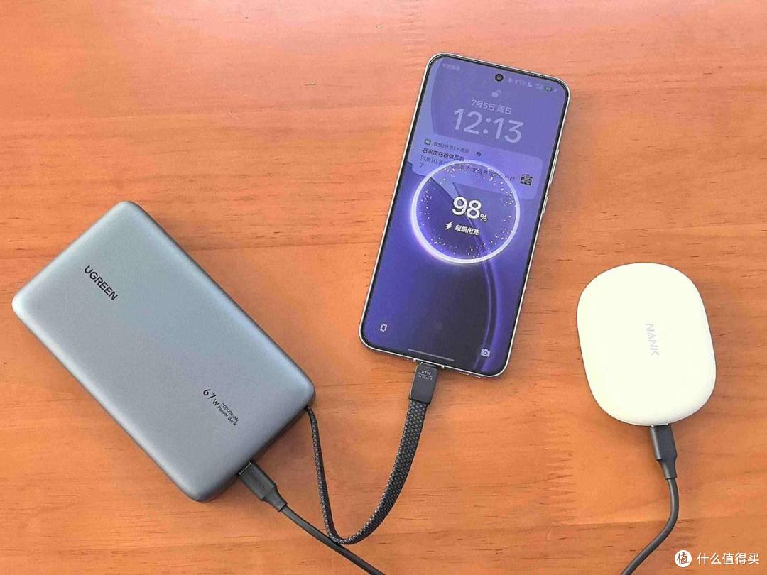 出差党福音!3C认证+20000mAh+67W快充,绿联超能块67W充电宝评测