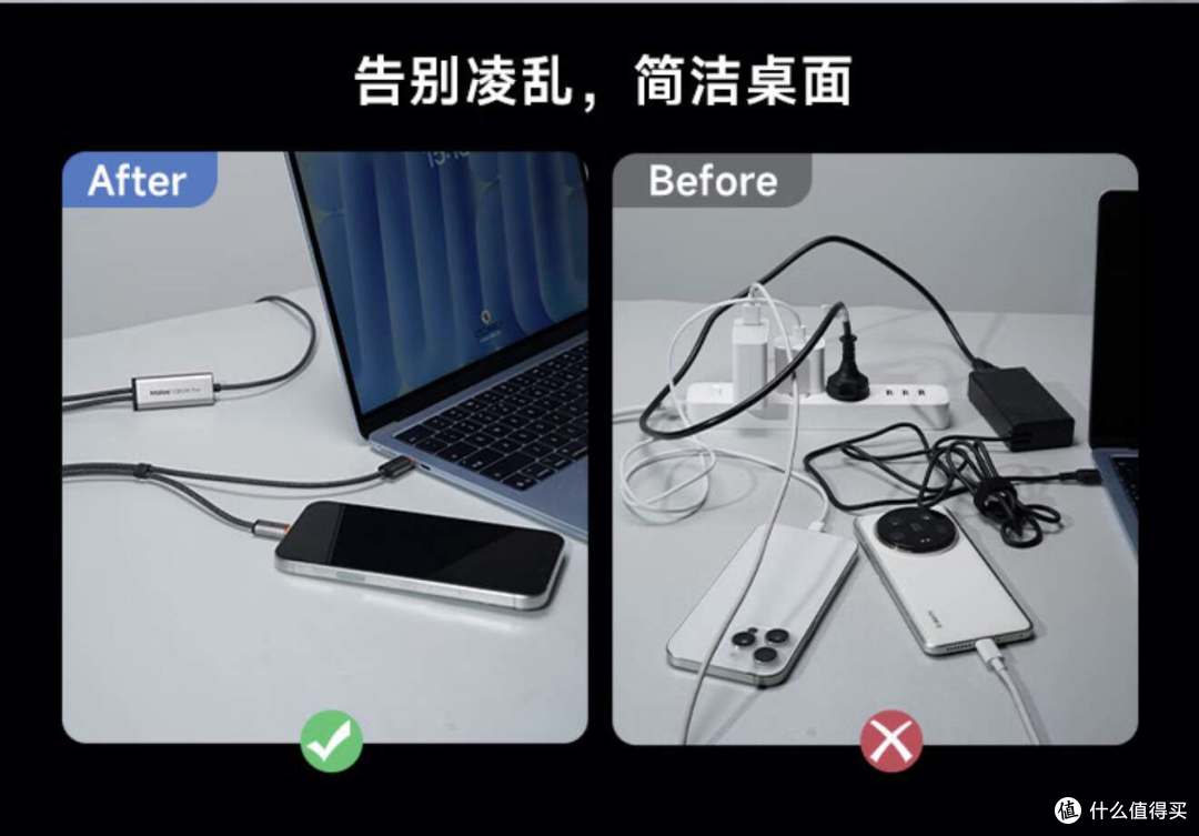 米物一拖二超级充电线:100W“协议全能王”重塑充电体验