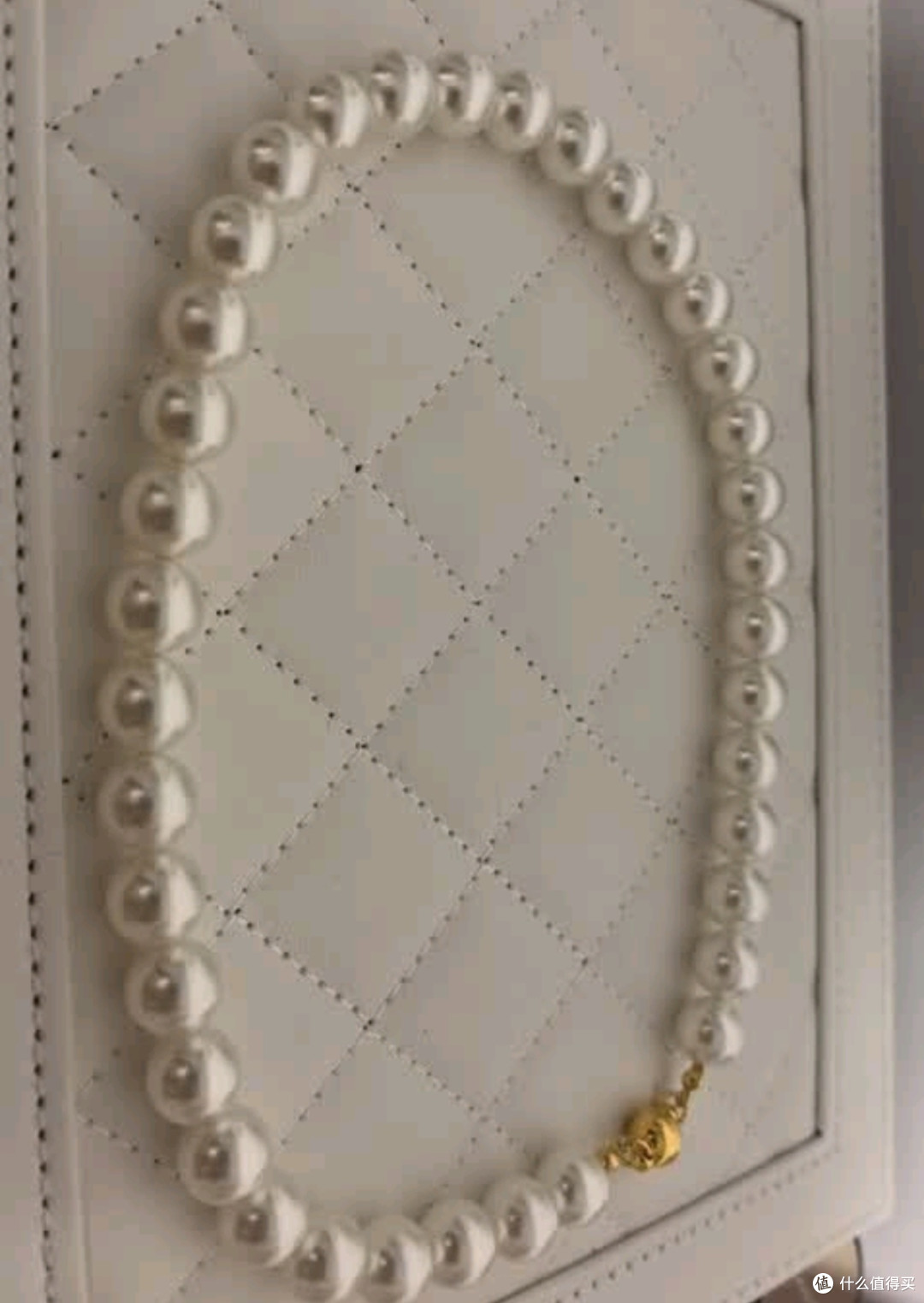 正品澳白施家珍珠项链女款秋冬新款锁骨链轻奢小众颈链