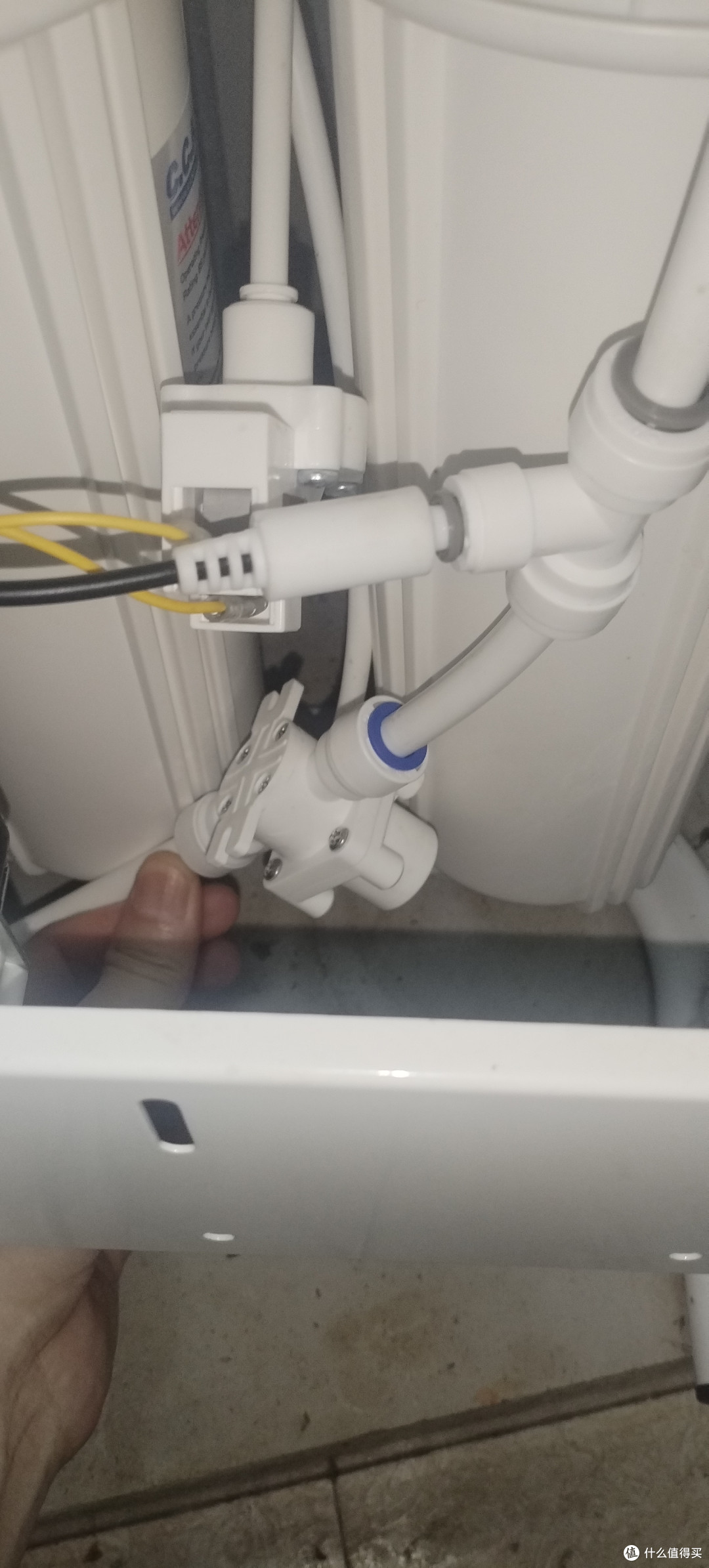 进水DTS传感器安装位置及减压阀安装位置