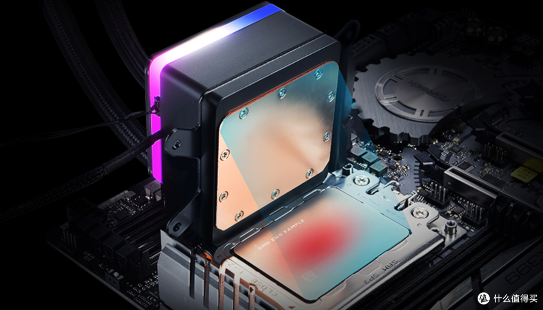安耐美LIQTECH XTR 幻彩锐龙360水冷,AMD线程撕裂者9000系列绝配