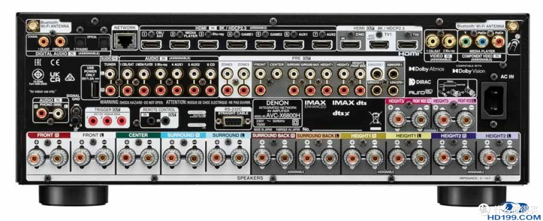 天龙AVC-6800H——音质与视觉的完美结合