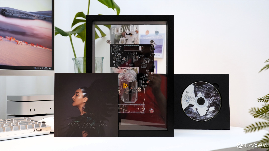 书房质感画框与怀旧音乐兼顾!CoolGeek M1CD机实测分享