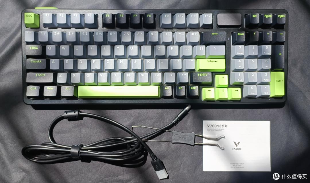 雷柏V700DIY-98评测:7层Gasket结构+定制快银轴,客制化退烧之选