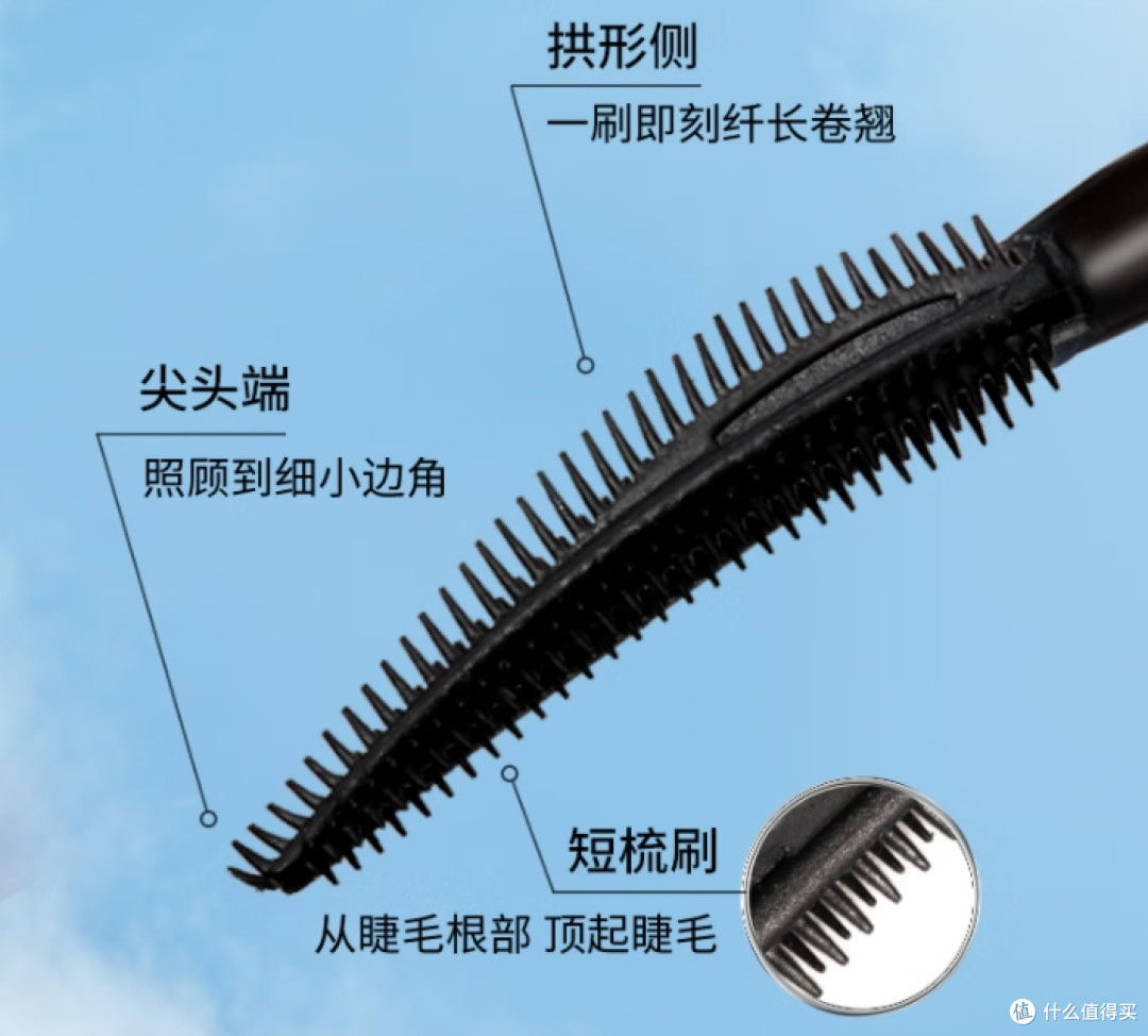 美宝莲冲天翘睫毛膏:NINGNING同款,闭眼入的睫毛“小翅膀”