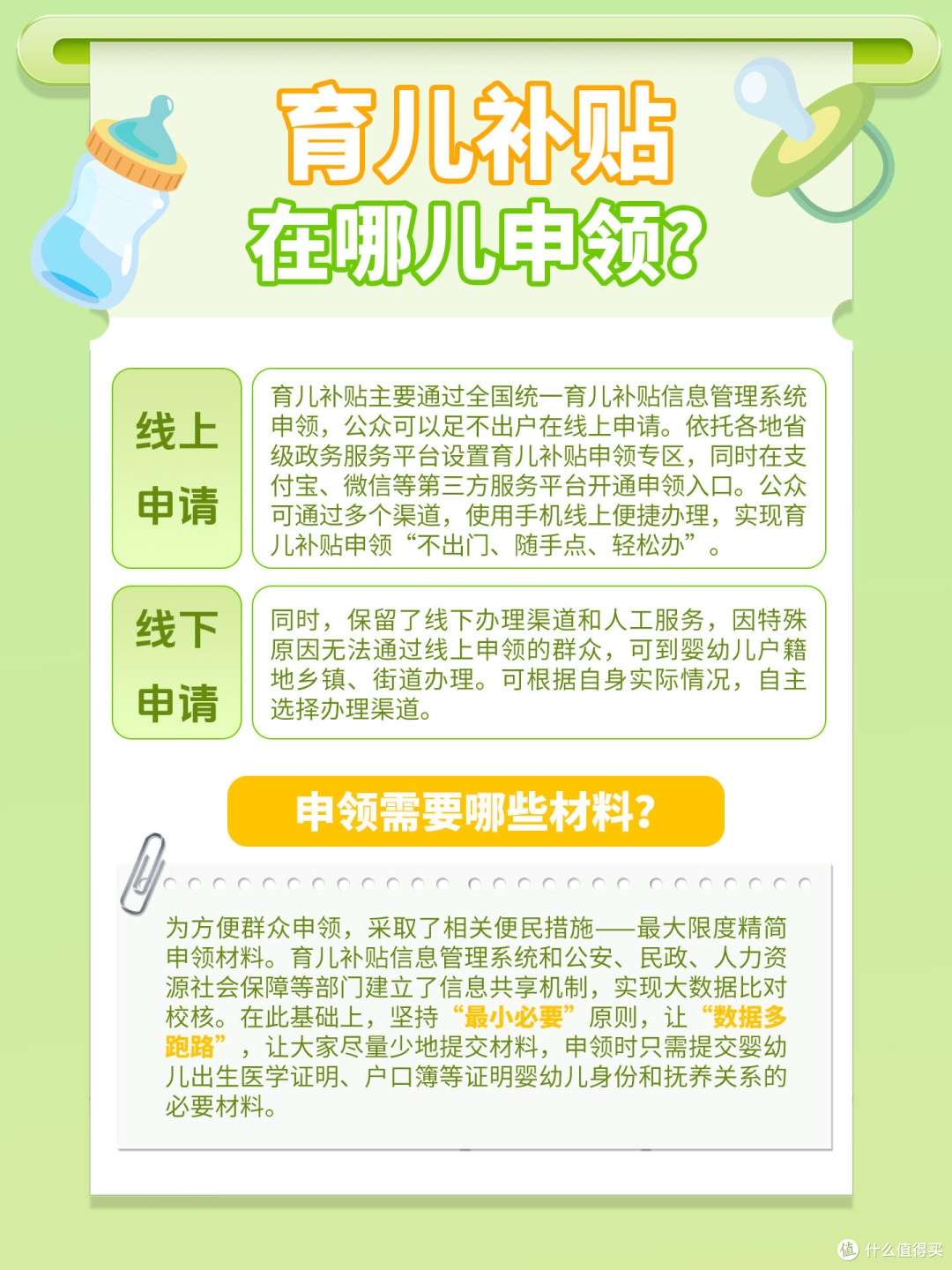 育儿补贴,申领时间定了!