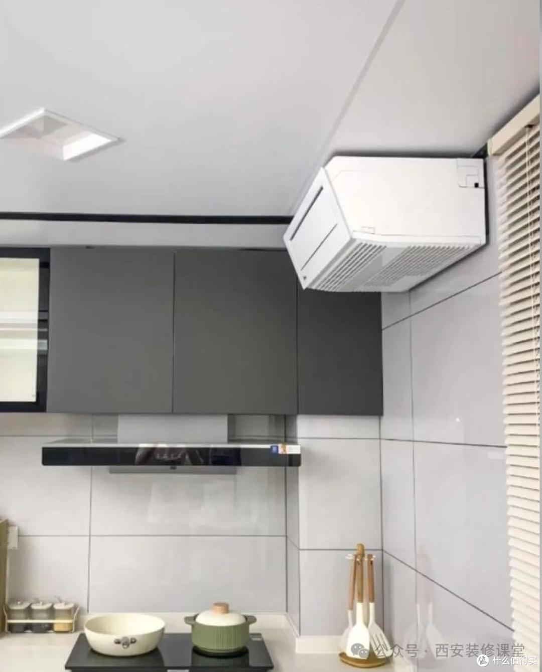 厨房空调装了才知有多爽,后悔没早点跟风!