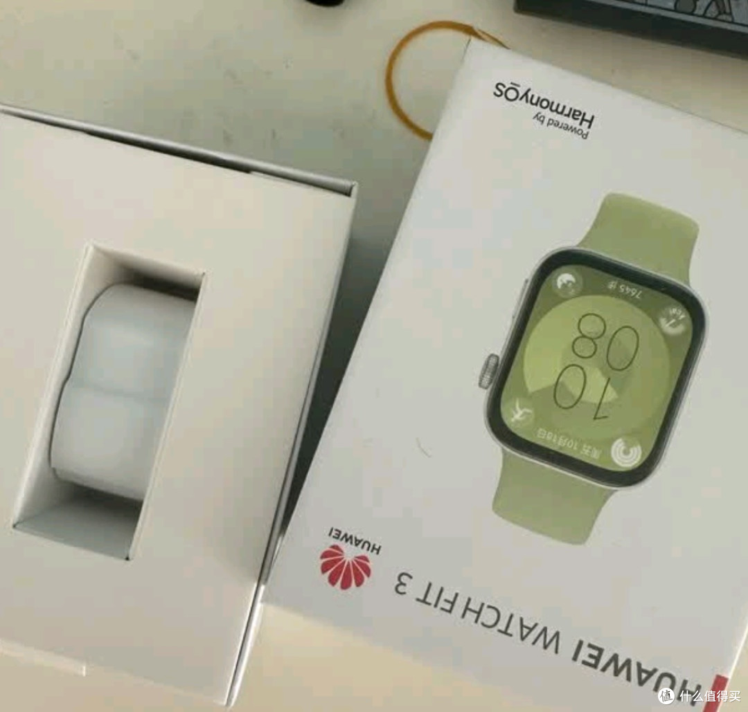 华为WATCH FIT 3 国家补贴15%智能手表 原野绿轻薄大屏运动减脂