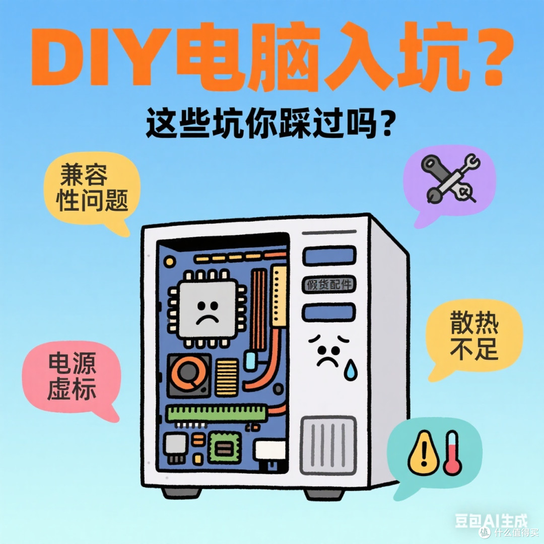 DIY电脑入坑?这些坑你踩过吗?