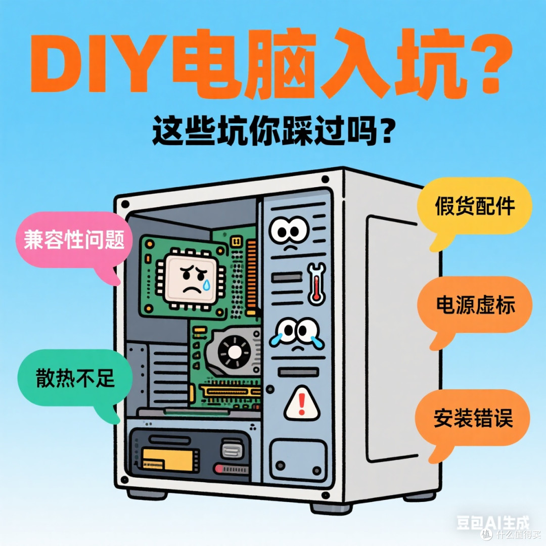 DIY电脑入坑？这些坑你踩过吗？