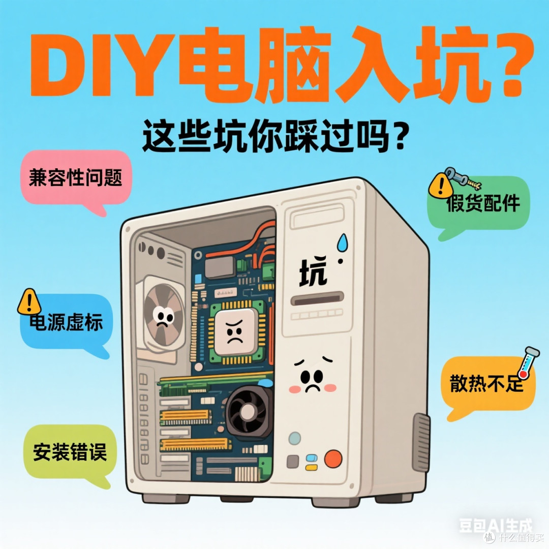 DIY电脑入坑?这些坑你踩过吗?