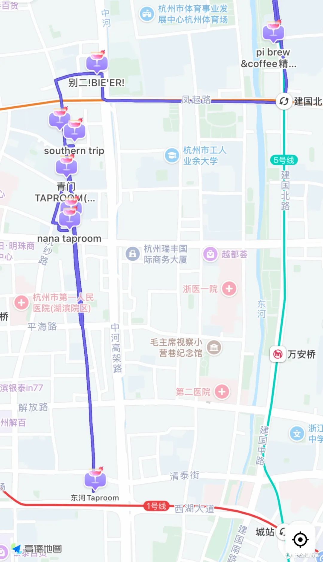 喝完杭州这条街,只有1%的人才能走直线出去?