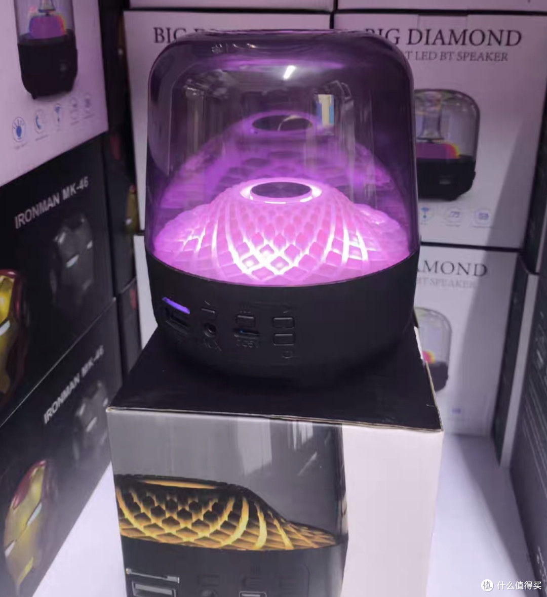 闲鱼入手华强北琉璃4代音响:灯光亮眼,声音够用